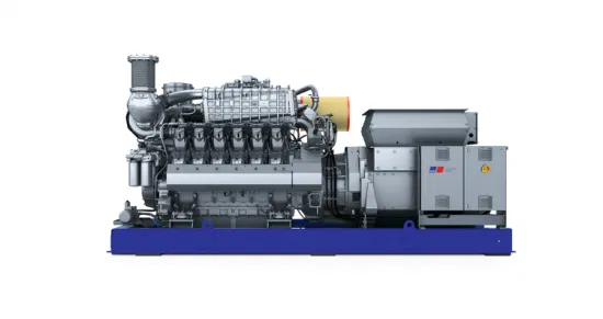 1500kw Mtu Powered Containerized Gas Generator with SCR